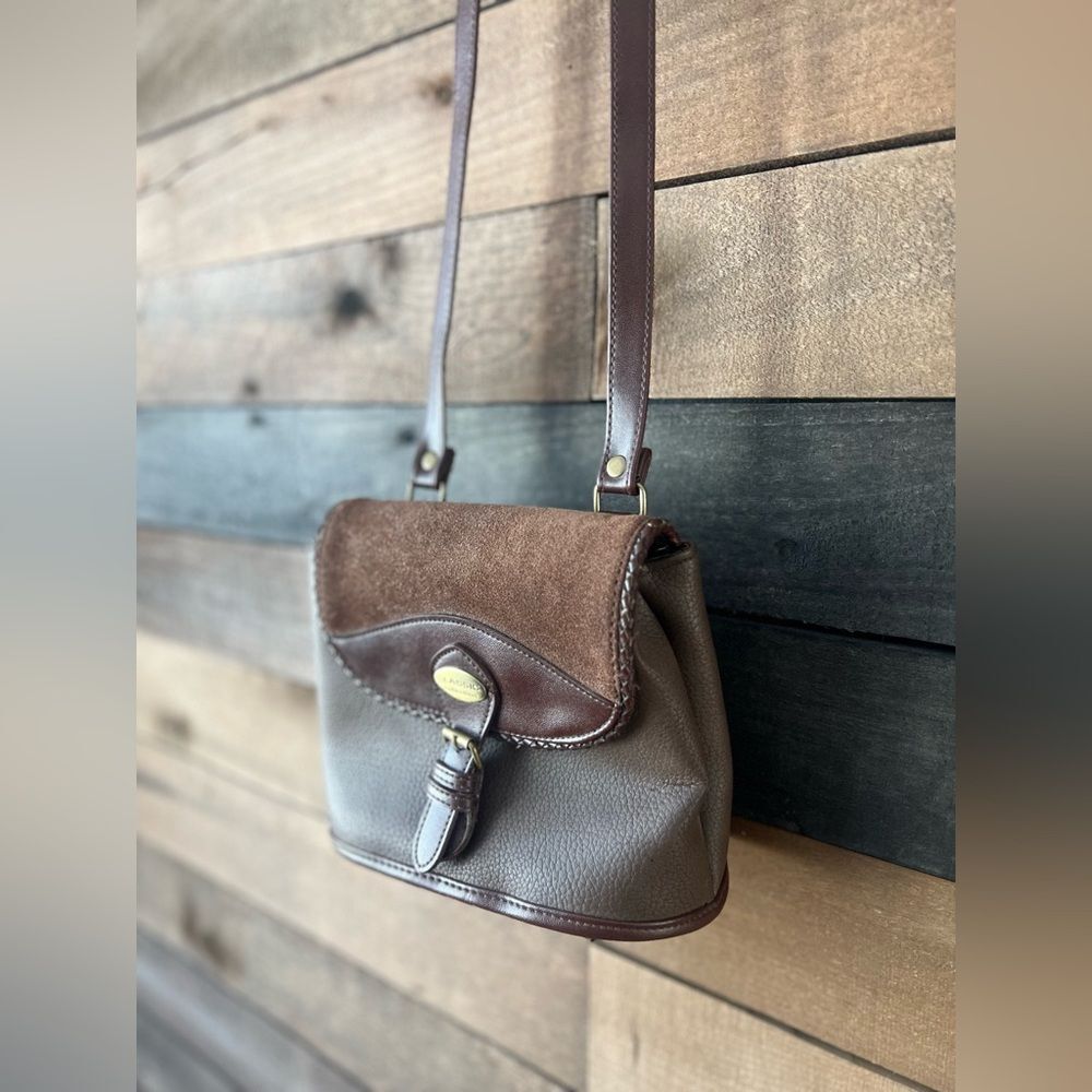 American-vintage Women's Brown and Burgundy Bag - Picture 5 of 11